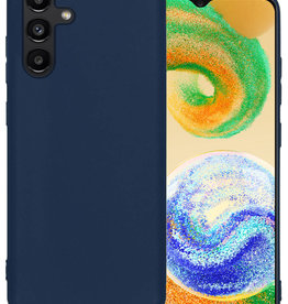 BASEY. BASEY. Samsung Galaxy A04s Hoesje Siliconen - Donkerblauw