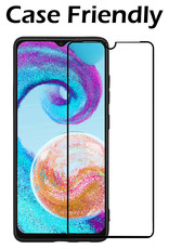 Nomfy Screenprotector Geschikt voor Samsung A04s Screenprotector Bescherm Glas - Screenprotector Geschikt voor Samsung Galaxy A04s Screen Protector Tempered Glass Full Screen Full Cover - 3 PACK