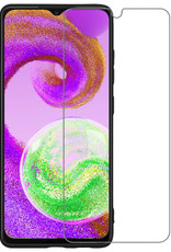 NoXx Screenprotector Geschikt voor Samsung A04s Screenprotector Tempered Glass Gehard Glas Beschermglas