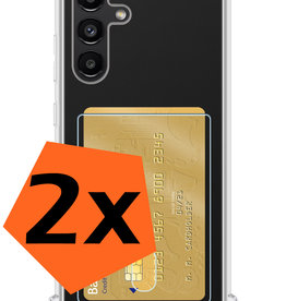 Nomfy Nomfy Samsung Galaxy A04s Hoesje Pashouder - 2 PACK