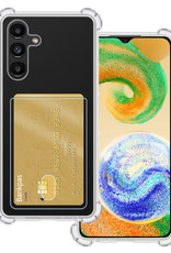 BASEY. Hoes Geschikt voor Samsung A04s Hoesje Shock Proof Case Hoes - Hoesje Geschikt voor Samsung Galaxy A04s Hoes Cover Shockproof - Transparant
