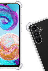 Nomfy Hoesje Geschikt voor Samsung A04s Hoesje Shock Proof Cover Case Shockproof Met Screenprotector - Hoes Geschikt voor Samsung Galaxy A04s Hoes Siliconen Back Case - Transparant