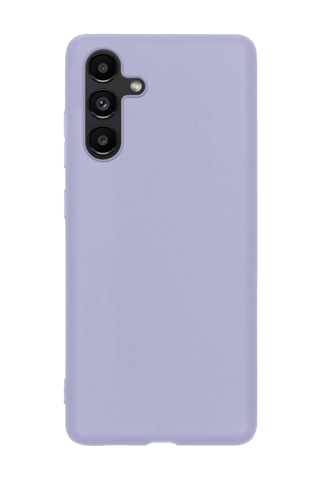 NoXx Samsung Galaxy A04s Hoesje Back Cover Siliconen Case Hoes Met 2x Screenprotector - Lila