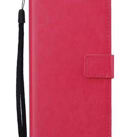 Nomfy Nomfy Samsung Galaxy A04s Hoesje Bookcase - Donkerroze