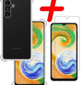 BASEY. BASEY. Samsung Galaxy A04s Hoesje Shockproof Met Screenprotector