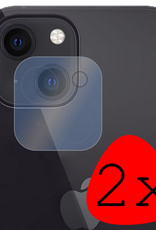 BASEY. Screenprotector Geschikt voor iPhone 14 Camera Screenprotector Tempered Glass Beschermglas Camera - Screenprotector Geschikt voor iPhone 14 Camera Screen Protector - 2 Stuks