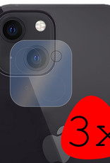BASEY. Screenprotector Geschikt voor iPhone 14 Camera Screenprotector Tempered Glass Beschermglas Camera - Screenprotector Geschikt voor iPhone 14 Camera Screen Protector - 3 Stuks