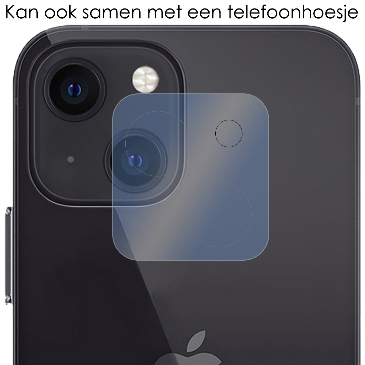 NoXx Screenprotector Geschikt voor iPhone 14 Camera Screenprotector Gehard Glas - Screenprotector Geschikt voor iPhone 14 Screenprotector Camera Tempered Glass - 2x