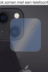 NoXx Screenprotector Geschikt voor iPhone 14 Plus Camera Screenprotector Gehard Glas - Screenprotector Geschikt voor iPhone 14 Plus Screenprotector Camera Tempered Glass - 3x