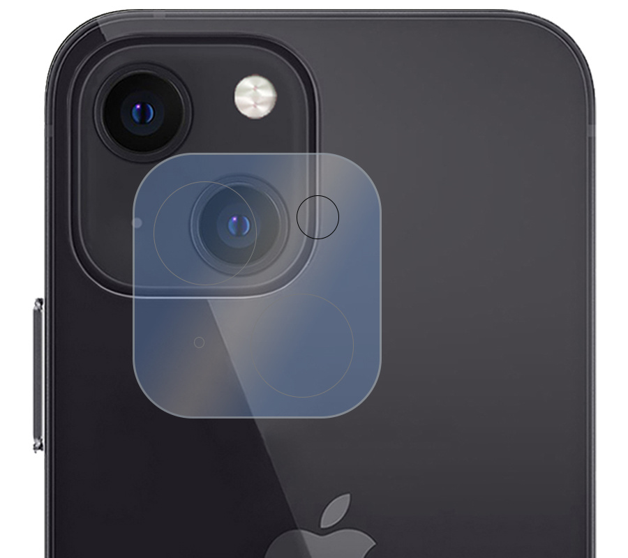 NoXx Screenprotector voor iPhone 13 Camera Glas Screenprotector - Screenprotector voor iPhone 13 Tempered Glass Camera Screenprotector