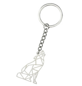 Nomfy Nomfy Sleutehanger Geometrisch - Wolf
