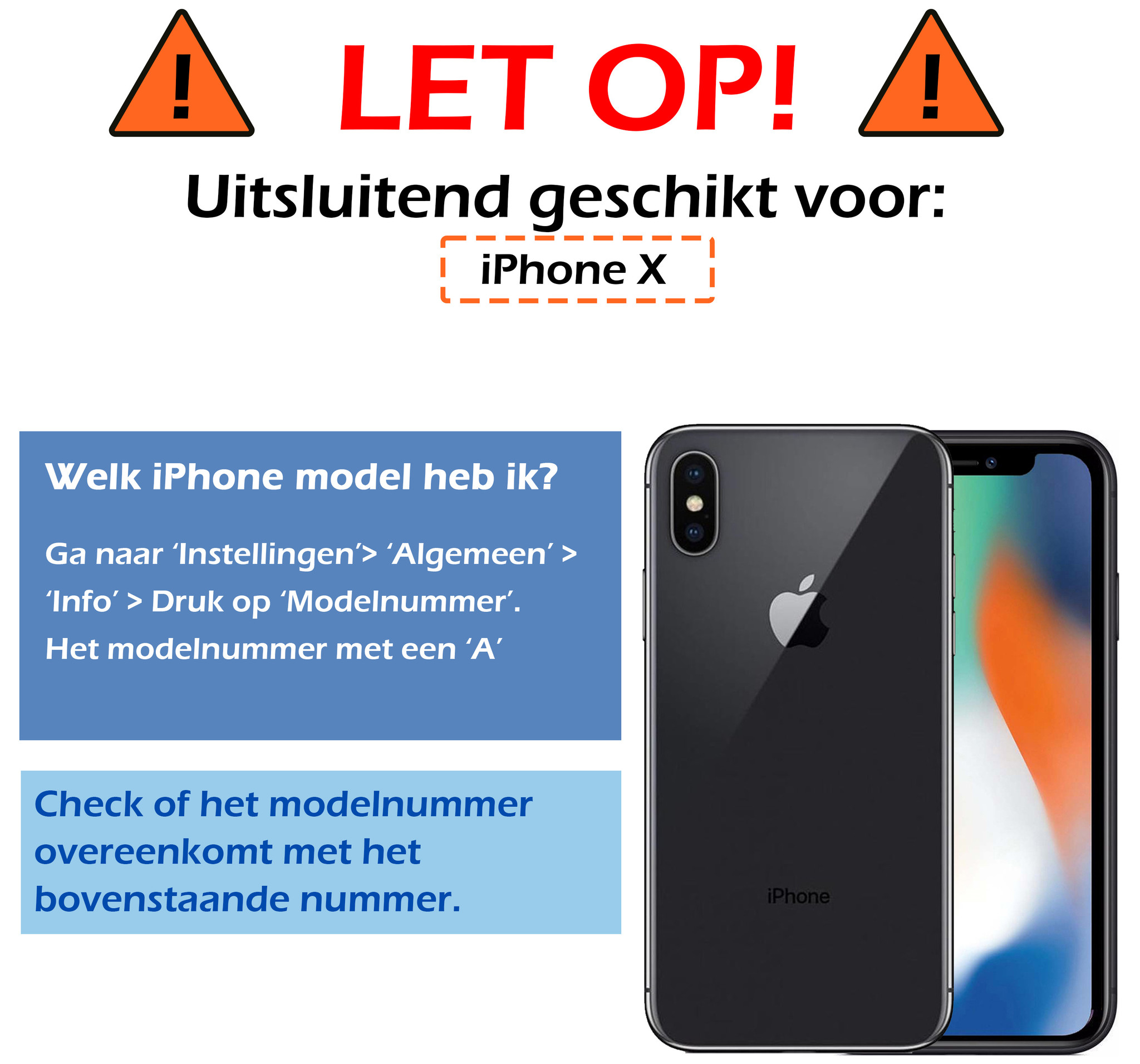 BASEY. Hoes Geschikt voor iPhone X Hoesje Siliconen Back Cover Case - Hoesje Geschikt voor iPhone X Hoes Cover Hoesje - Transparant - 2 Stuks