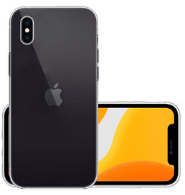 NoXx NoXx iPhone XS Hoesje Siliconen - Transparant