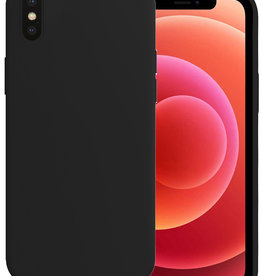 BASEY. BASEY. iPhone Xs Max Hoesje Siliconen - Zwart