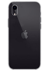 BASEY. Hoes voor iPhone XR Hoesje Siliconen Back Cover Case - Hoes voor iPhone XR Hoes Silicone Case Hoesje - Transparant - 2 Stuks