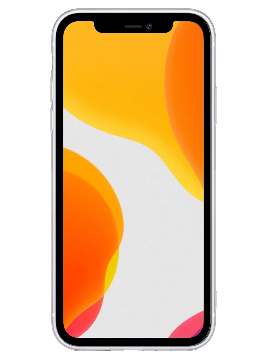 NoXx Hoes Geschikt voor iPhone XR Hoesje Cover Siliconen Back Case Hoes - Transparant