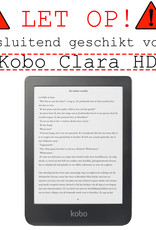 BASEY. Kobo Clara HD Screenprotector Tempered Glass - Kobo Clara HD Beschermglas - Kobo Clara HD Screen Protector