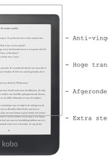 BASEY. Screenprotector Geschikt voor Kobo Clara HD Screenprotector Tempered Glass - Screenprotector Geschikt voor Kobo Clara HD Screen Protector - 2 Stuks