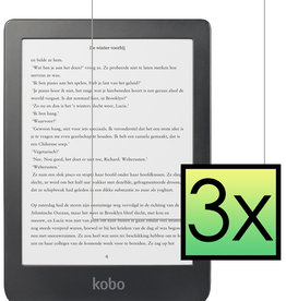 NoXx NoXx Kobo Clara HD Screenprotector - 3 stuks