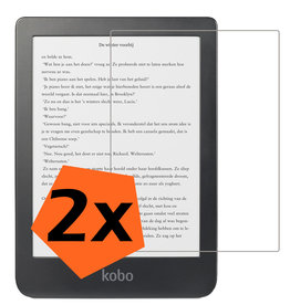 Nomfy Nomfy Kobo Clara HD Screenprotector - 2 stuks