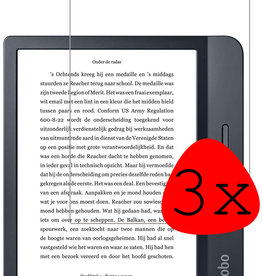 BASEY. BASEY. Kobo Libra H2O Screenprotector - 3 stuks