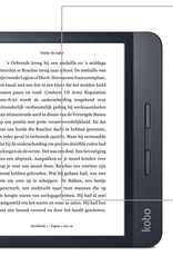 NoXx Screenprotector Geschikt voor Kobo Libra H2O Screenprotector Bescherm Glas Tempered Glass Screen Protector