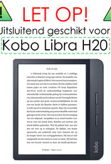 Kobo Libra H20 Screenprotector Bescherm Glas Screen Protector - 2x