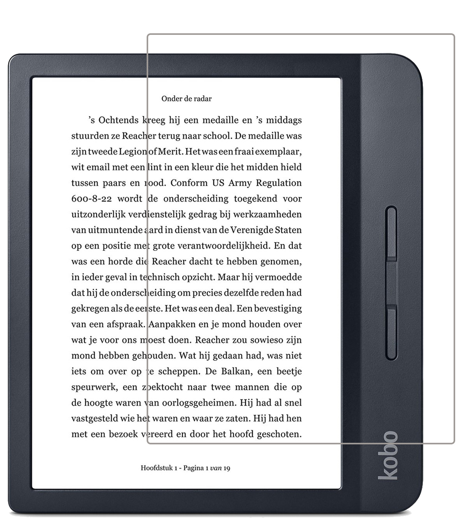 Nomfy Screenprotector Geschikt voor Kobo Libra H2O Screenprotector Bescherm Glas - Screenprotector Geschikt voor Kobo Libra H2O Screen Protector Tempered Glass