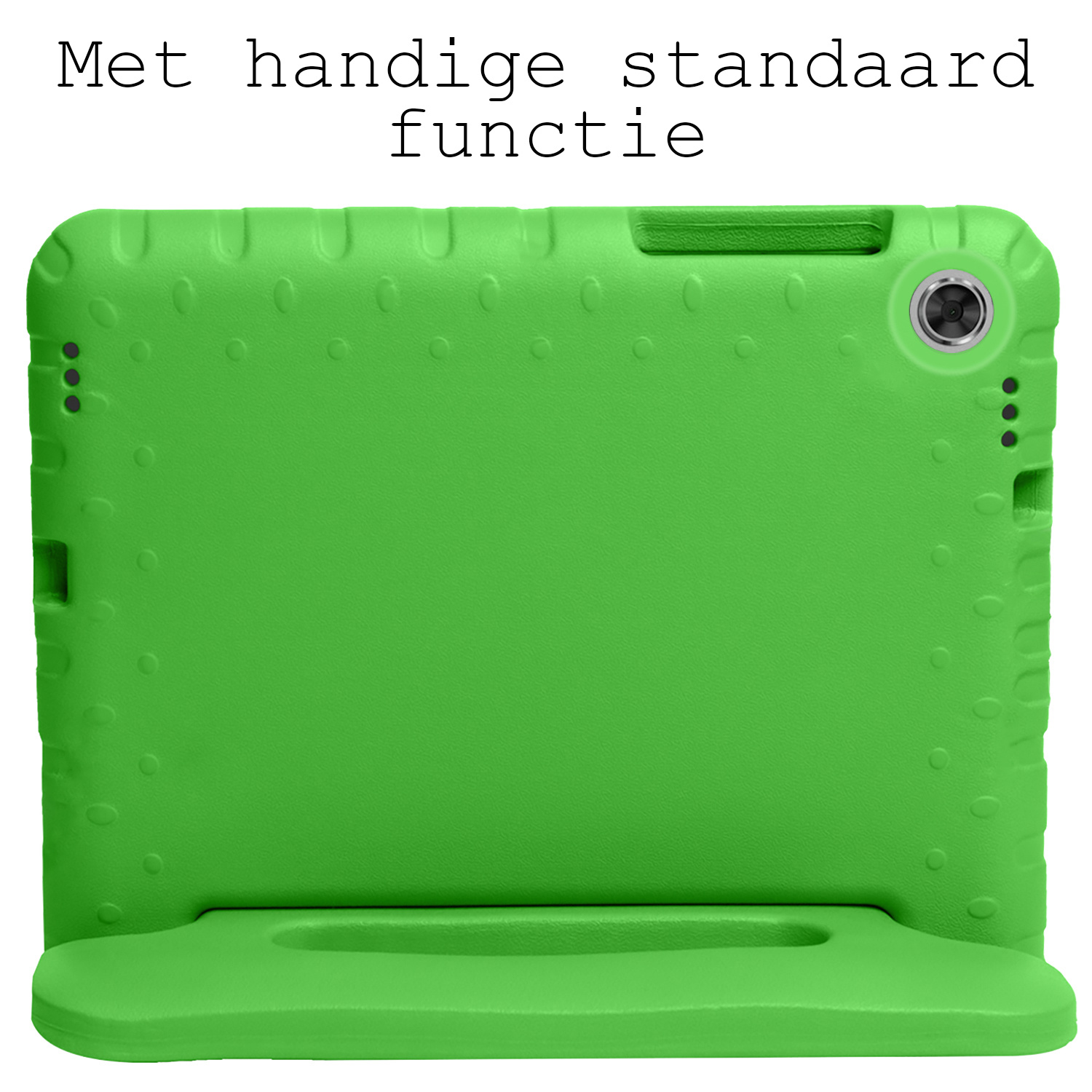 BASEY. Hoesje Geschikt voor Lenovo Tab M10 Plus 3rd Gen Hoesje Kinder Hoes Shockproof Kinderhoes - Kindvriendelijk Hoesje Geschikt voor Lenovo Tab M10 Plus (3e Gen) Hoes Kids Case - Groen
