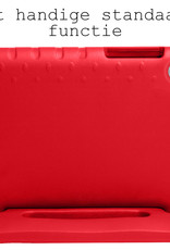BASEY. Hoesje Geschikt voor Lenovo Tab M10 Plus 3rd Gen Hoesje Kinder Hoes Shockproof Kinderhoes - Kindvriendelijk Hoesje Geschikt voor Lenovo Tab M10 Plus (3e Gen) Hoes Kids Case - Rood