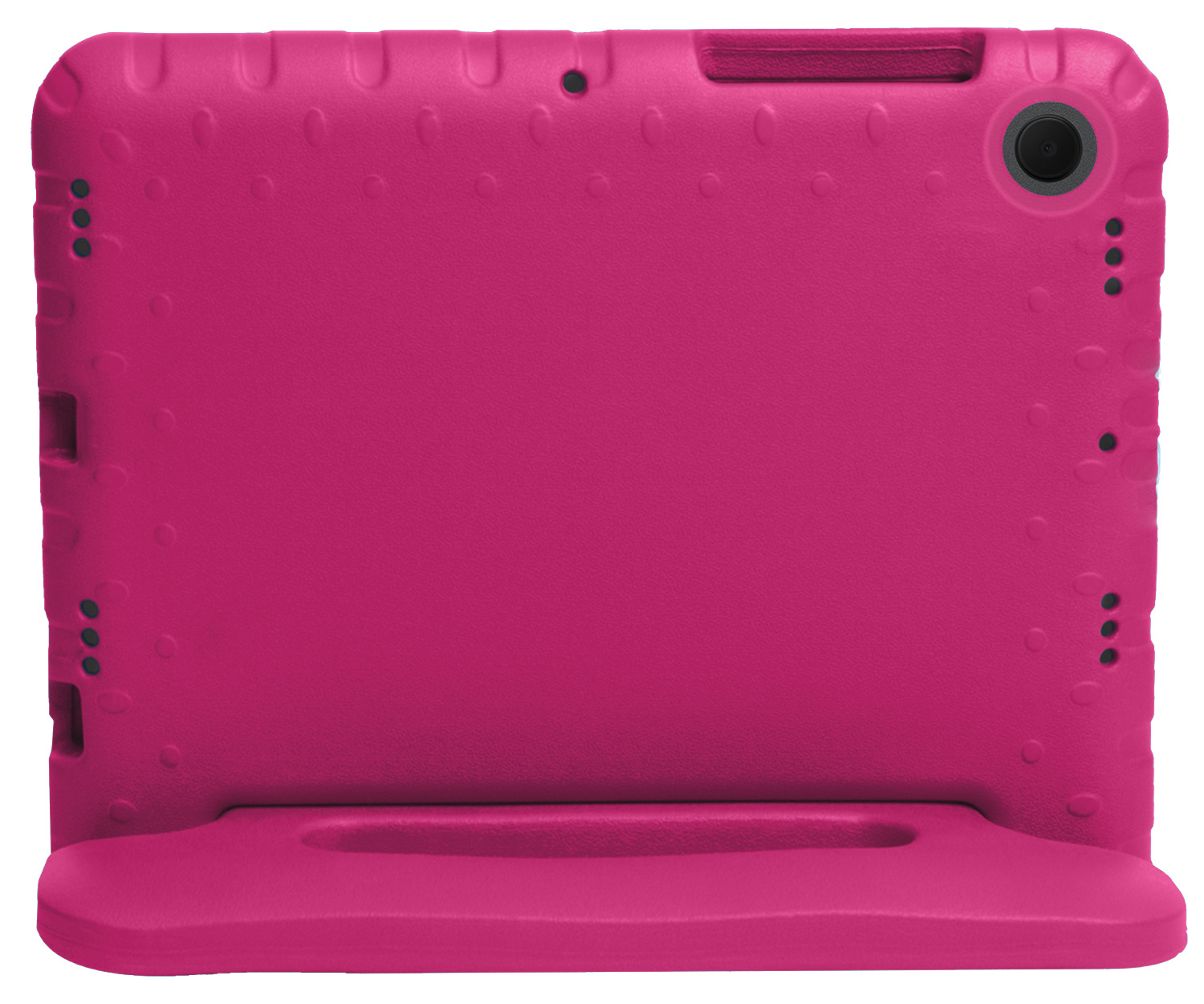 Nomfy Hoes Geschikt voor Lenovo Tab M10 Plus 3rd Gen Hoes Bumper Kindvriendelijk Kids Case Kinderhoes - Hoesje Geschikt voor Lenovo Tab M10 Plus (3e Gen) Hoesje Shockproof Cover Hoes - Roze