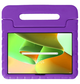 Nomfy Nomfy Lenovo Tab M10 Plus (3e generatie) Kinderhoes - Paars