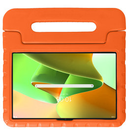 Nomfy Nomfy Lenovo Tab M10 Plus (3e generatie) Kinderhoes - Oranje