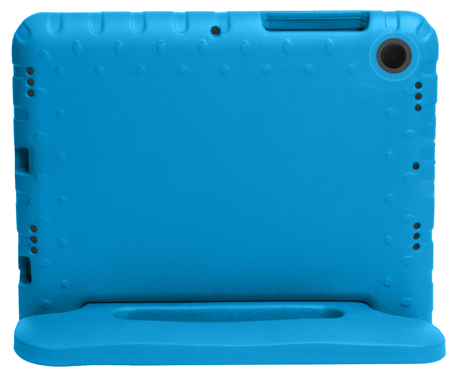 Nomfy Hoes Geschikt voor Lenovo Tab M10 Plus 3rd Gen Hoes Bumper Kindvriendelijk Kids Case Kinderhoes - Hoesje Geschikt voor Lenovo Tab M10 Plus (3e Gen) Hoesje Shockproof Cover Hoes - Blauw