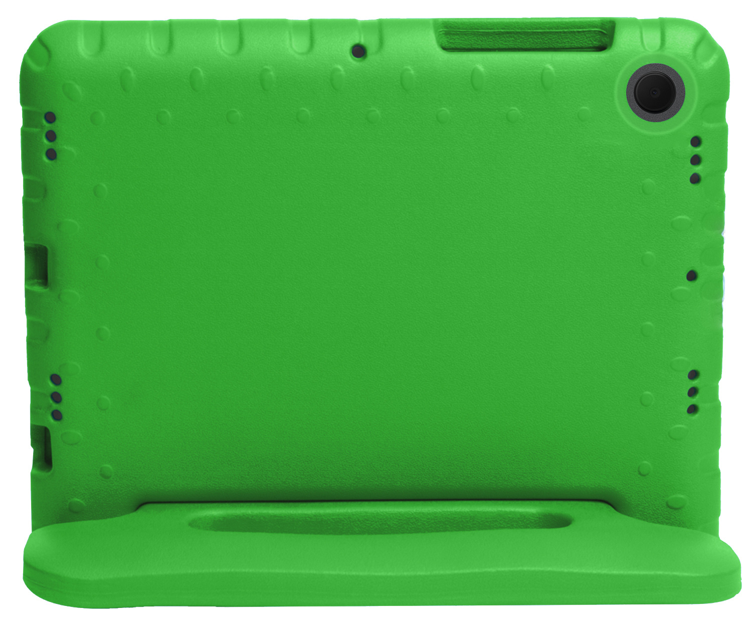 Nomfy Hoes Geschikt voor Lenovo Tab M10 Plus 3rd Gen Hoes Bumper Kindvriendelijk Kids Case Kinderhoes - Hoesje Geschikt voor Lenovo Tab M10 Plus (3e Gen) Hoesje Shockproof Cover Hoes - Groen