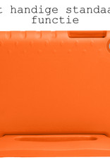 BASEY. Hoesje Geschikt voor Lenovo Tab M10 Plus 3rd Gen Hoesje Kinder Hoes Shockproof Kinderhoes Met Screenprotector - Kindvriendelijk Hoesje Geschikt voor Lenovo Tab M10 Plus (3e Gen) Hoes Kids Case - Oranje
