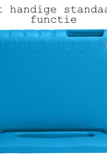 BASEY. Hoesje Geschikt voor Lenovo Tab M10 Plus 3rd Gen Hoesje Kinder Hoes Shockproof Kinderhoes Met 2x Screenprotector - Kindvriendelijk Hoesje Geschikt voor Lenovo Tab M10 Plus (3e Gen) Hoes Kids Case - Blauw