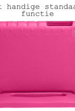 BASEY. Hoesje Geschikt voor Lenovo Tab M10 Plus 3rd Gen Hoesje Kinder Hoes Shockproof Kinderhoes Met 2x Screenprotector - Kindvriendelijk Hoesje Geschikt voor Lenovo Tab M10 Plus (3e Gen) Hoes Kids Case - Roze