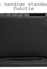 BASEY. Hoesje Geschikt voor Lenovo Tab M10 Plus 3rd Gen Hoesje Kinder Hoes Shockproof Kinderhoes Met 2x Screenprotector - Kindvriendelijk Hoesje Geschikt voor Lenovo Tab M10 Plus (3e Gen) Hoes Kids Case - Zwart