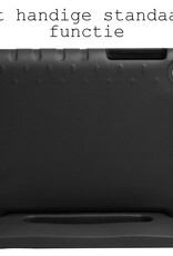 Lenovo Tab M10 Plus (3e gen) Hoesje Kinder Hoes Shockproof Cover Met 2x Screenprotector - Kindvriendelijke Lenovo Tab M10 Plus Hoes Kids Case - Zwart