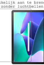 BASEY. Hoesje Geschikt voor Lenovo Tab M10 Plus 3rd Gen Hoesje Kinder Hoes Shockproof Kinderhoes Met 2x Screenprotector - Kindvriendelijk Hoesje Geschikt voor Lenovo Tab M10 Plus (3e Gen) Hoes Kids Case - Rood