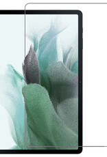 NoXx Hoesje Geschikt voor Samsung Galaxy Tab S7 FE Hoesje Toetsenbord Hoes Met Screenprotector - Hoes Geschikt voor Samsung Tab S7 FE Keyboard Case Book Cover - Zwart