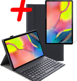 BASEY. BASEY. Samsung Galaxy Tab S5e Toetsenbordhoes Met Screenprotector - Zwart