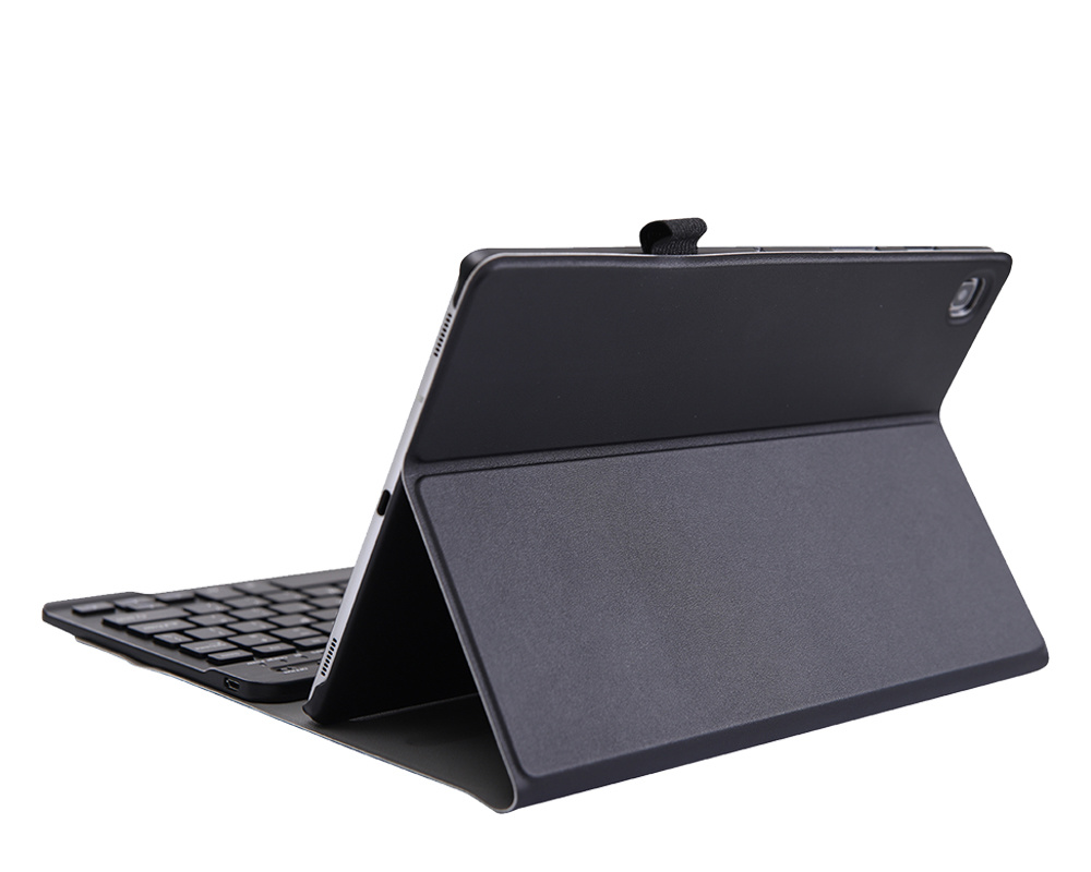 Nomfy Hoes Geschikt voor Lenovo Tab P11 Hoes Toetsenbord Hoes Case Book Cover Hoesje - Hoesje Geschikt voor Lenovo Tab P11 Keyboard Hoes - Zwart