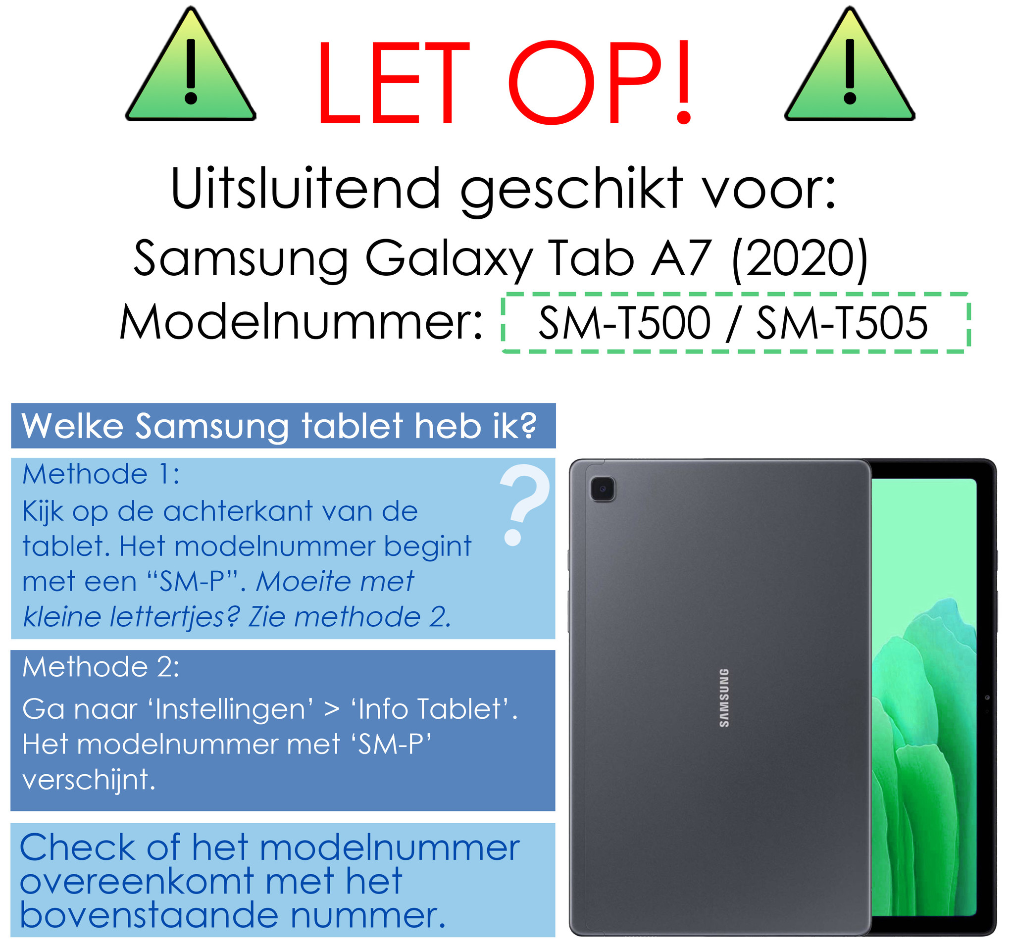 NoXx Hoesje Geschikt voor Samsung Galaxy Tab A7 Hoesje Toetsenbord Hoes - Hoes Geschikt voor Samsung Tab A7 Keyboard Case Book Cover - Donkerblauw
