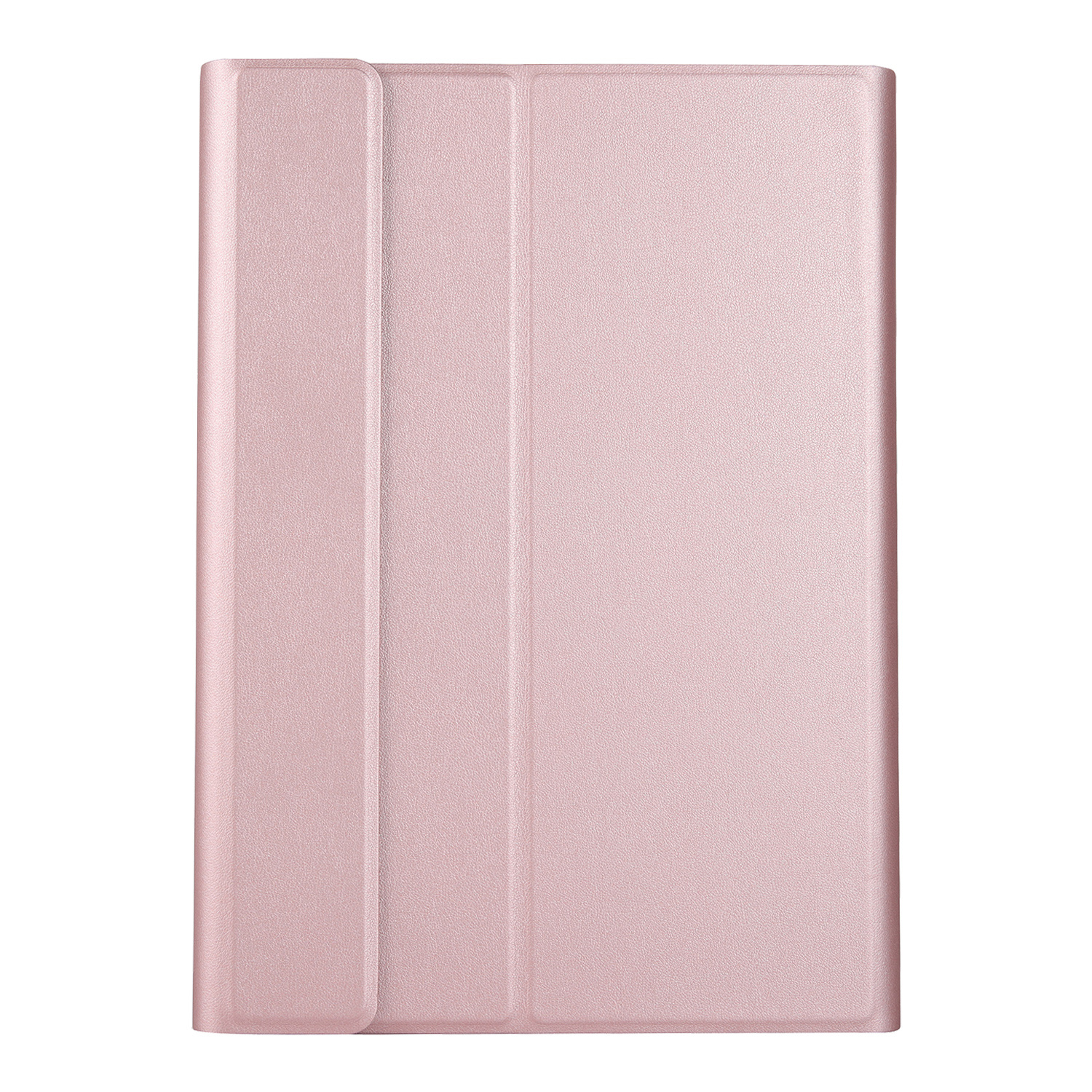 NoXx Hoesje Geschikt voor Samsung Galaxy Tab A7 Hoesje Toetsenbord Hoes Met Screenprotector - Hoes Geschikt voor Samsung Tab A7 Keyboard Case Book Cover - Rosé goud