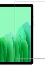 NoXx Hoesje Geschikt voor Samsung Galaxy Tab A7 Hoesje Toetsenbord Hoes Met Screenprotector - Hoes Geschikt voor Samsung Tab A7 Keyboard Case Book Cover - Zwart