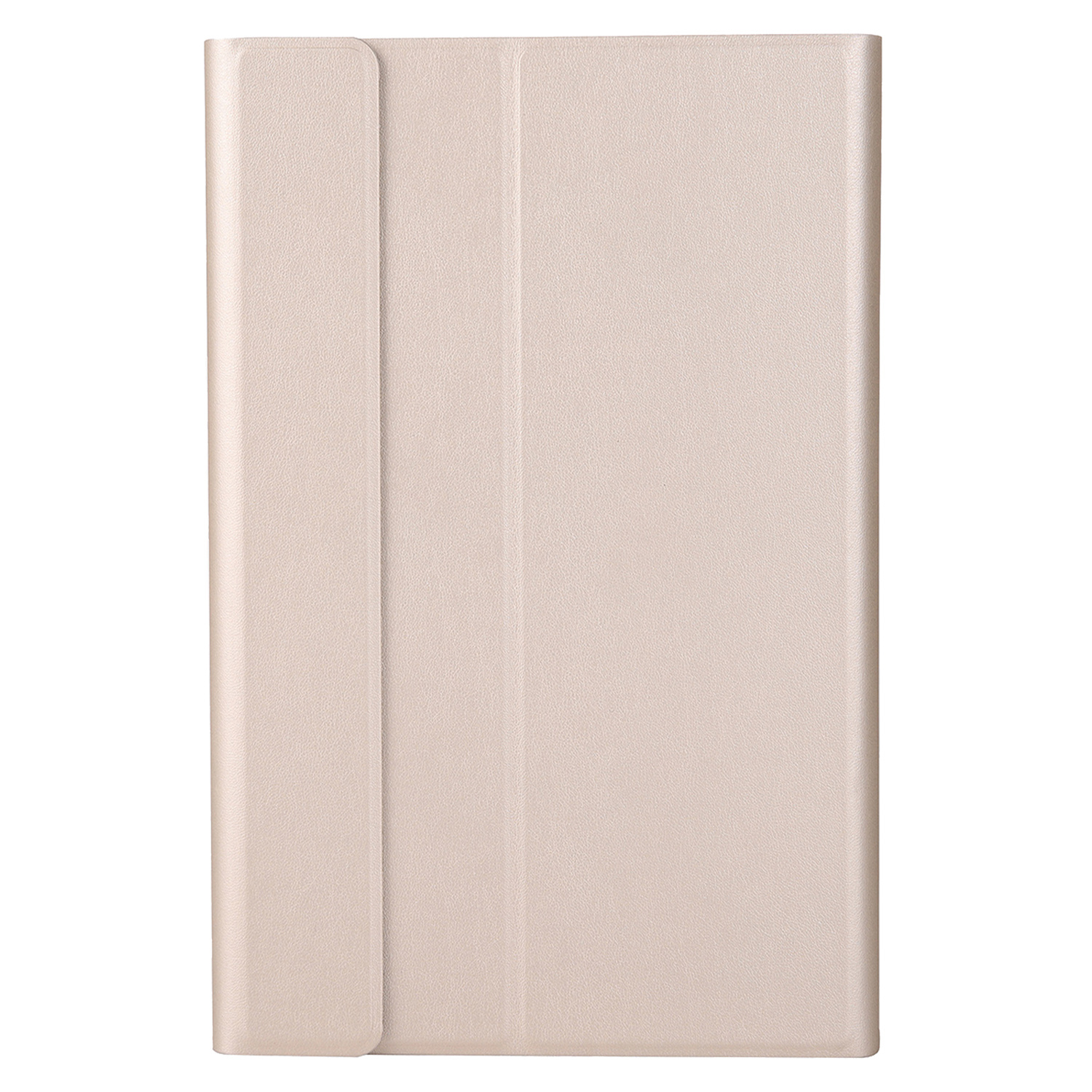 BASEY. Hoesje Geschikt voor Samsung Galaxy Tab S6 Lite Toetsenbord Hoes Book Case - Hoes Geschikt voor Samsung Tab S6 Lite Toetsenbord Hoesje Keyboard Cover - Goud