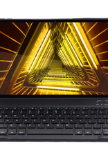 Nomfy Hoes Geschikt voor Lenovo Tab M10 FHD Plus 2nd Gen Hoes Toetsenbord Hoes Case Book Cover Hoesje Met Screenprotector - Hoesje Geschikt voor Lenovo Tab M10 FHD Plus (2e Gen) Keyboard Hoes - Zwart