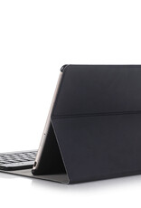 Nomfy Hoes Geschikt voor Lenovo Tab M10 FHD Plus 2nd Gen Hoes Toetsenbord Hoes Case Book Cover Hoesje Met Screenprotector - Hoesje Geschikt voor Lenovo Tab M10 FHD Plus (2e Gen) Keyboard Hoes - Zwart